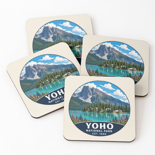 Item preview, Yoho National Park Canada Rocky Mountains Nature Hiking Travel Design designed and sold by Gideon Emmerich.