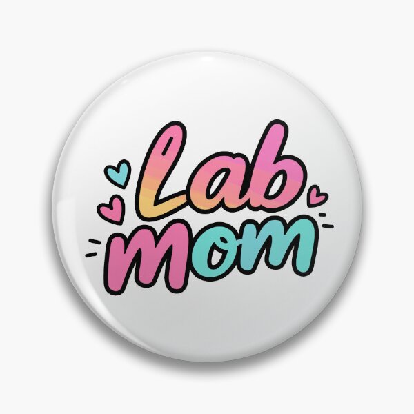 Item preview, Lab Mom – Cute Labrador Dog Lover Typography Design designed and sold by Grumpy-Bob.