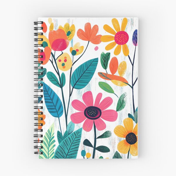 Item preview, Dotty Pop Art Garden Floral Illustration designed and sold by Myra365Art.