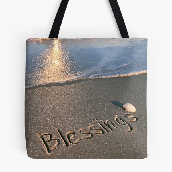 Item preview, Blessings Written In Sand Under Full Moon designed and sold by chase-thewave.