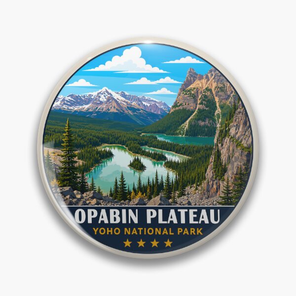 Item preview, Yoho National Park Canada Rocky Mountains Nature Hiking Travel Design designed and sold by Gideon Emmerich.