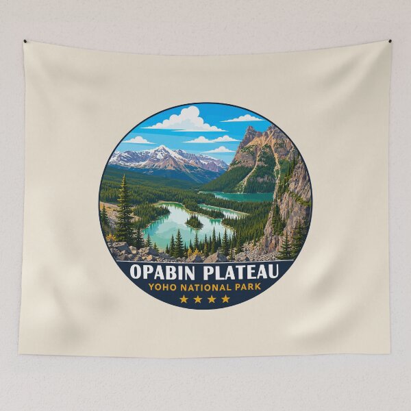 Item preview, Yoho National Park Canada Rocky Mountains Nature Hiking Travel Design designed and sold by Gideon Emmerich.