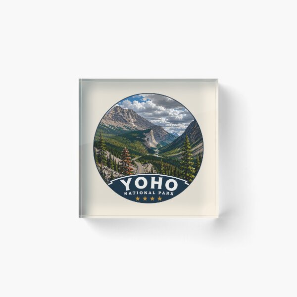 Item preview, Yoho National Park Canada Rocky Mountains Nature Hiking Travel Design designed and sold by Gideon Emmerich.