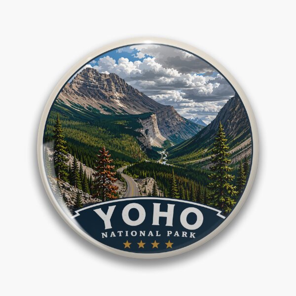 Item preview, Yoho National Park Canada Rocky Mountains Nature Hiking Travel Design designed and sold by Gideon Emmerich.