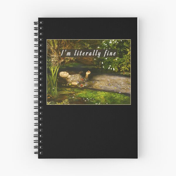 Item preview, I'm Literally Fine Funny designed and sold by ellapaintcoast.