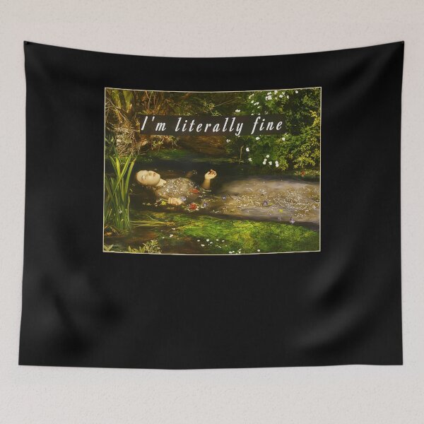 Item preview, I'm Literally Fine Funny designed and sold by ellapaintcoast.