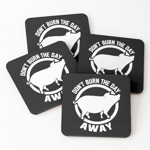 Item preview, Don't Burn The Day Away Pig designed and sold by HeavHeadDsgn.