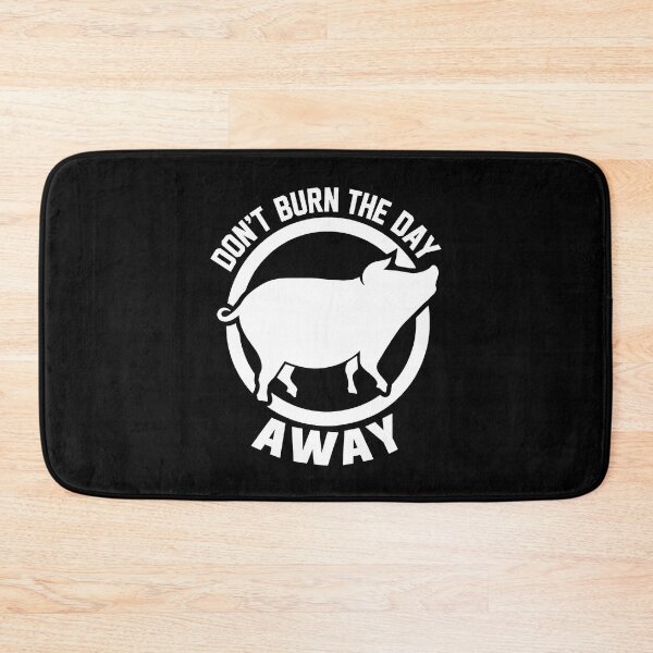 Item preview, Don't Burn The Day Away Pig designed and sold by HeavHeadDsgn.