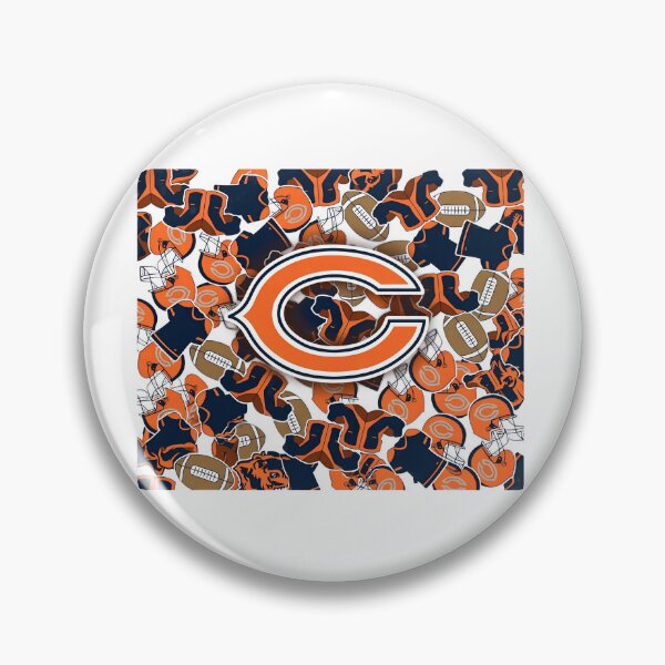 Item preview, ChicagoBears Heart Logo Football designed and sold by josephwalkerart.