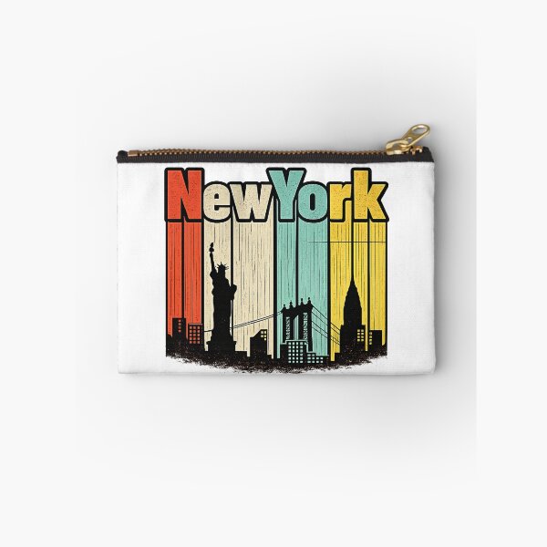 Item preview, Retro New York Skyline Vintage Travel Graphic Design designed and sold by TheAllInStore.