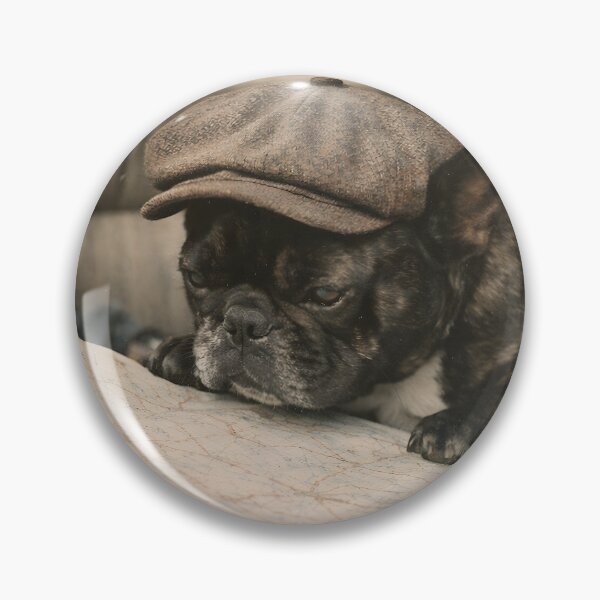 Item preview, Bulldog Reading a Map Wall Art | Adventurous Dog Travel Portrait | Retro Photography Aesthetic Vintage Explorer Print designed and sold by PaintedPixels01.