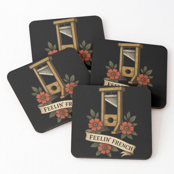 Item preview, Guillotine Feelin French designed and sold by goombi-creative.
