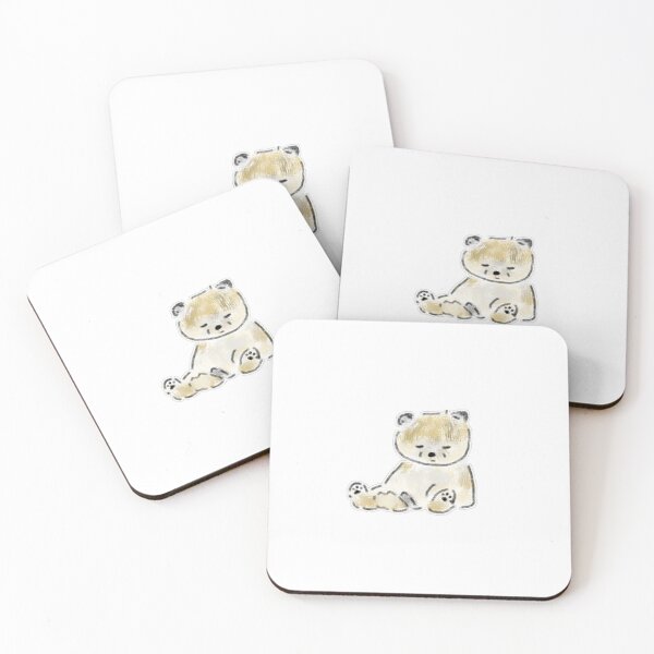 Item preview, Cute Sleeping Pomeranian Teddy Bear Dog Art designed and sold by raun.draw.