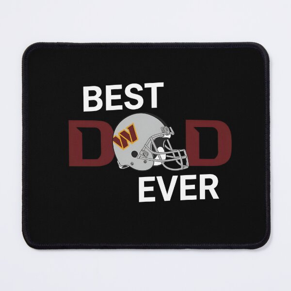 Item preview, Best Dad Ever Washington Football Helmet designed and sold by josephwalkerart.