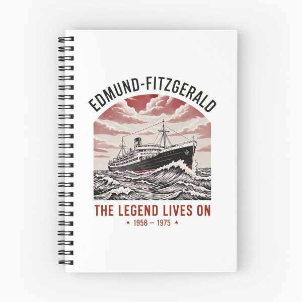 Item preview, Edmund Fitzgerald Lives On Ship designed and sold by HeavHeadDsgn.