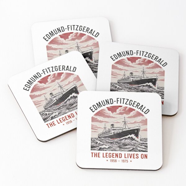 Item preview, Edmund Fitzgerald Lives On Ship designed and sold by HeavHeadDsgn.