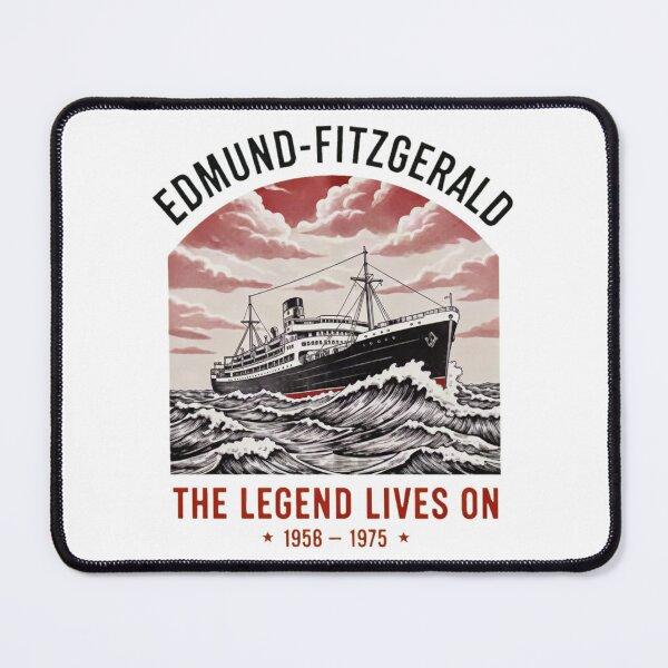 Item preview, Edmund Fitzgerald Lives On Ship designed and sold by HeavHeadDsgn.