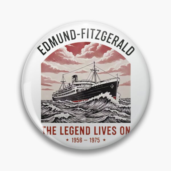 Item preview, Edmund Fitzgerald Lives On Ship designed and sold by HeavHeadDsgn.