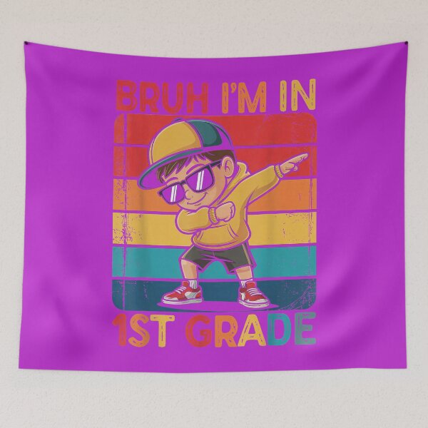 Item preview, Bruh I'm in 1st Grade Dabbing Boy First Day of First Grade designed and sold by melodycook.