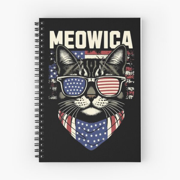 Item preview, Meowica Patriotic American Cat - Funny 4th Of July USA Flag designed and sold by GenZFashion000.