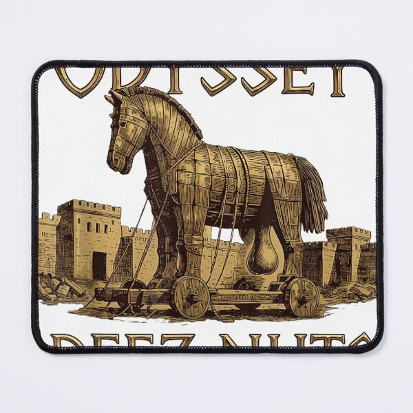 Item preview, You Odyssey Deez-Nuts Funny Trojan Horse Geek Ancient designed and sold by tesslstmoved.