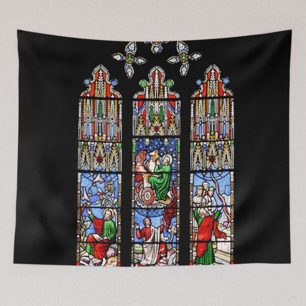 Item preview, Prophet Elijah Window Ely Cathedral Cambridgeshire designed and sold by GuyBlank.
