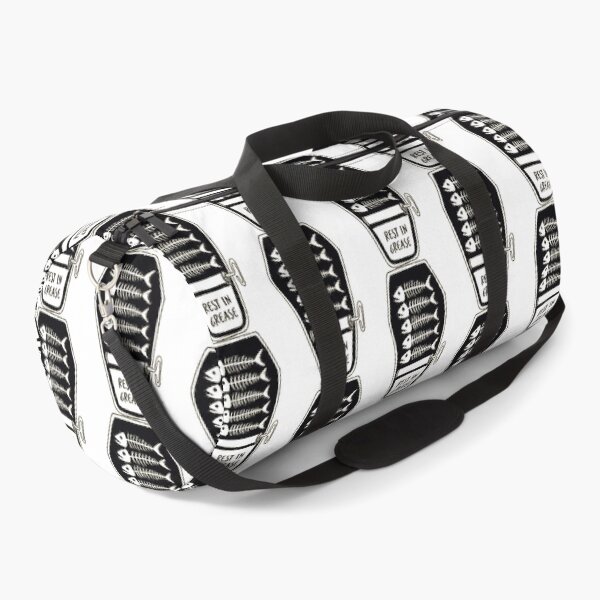 Item preview, Rest In Grease Coffin Sardine Funny Goth Pun Design designed and sold by RhinoClothings.
