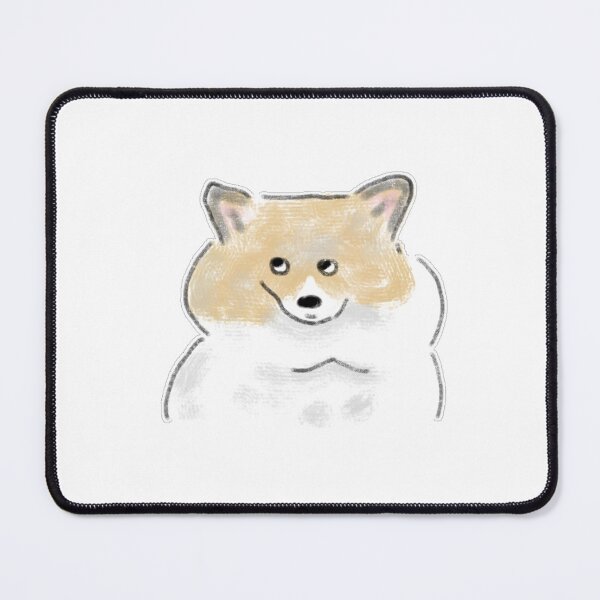 Item preview, Funny Side Eye Smirk Dog Pomeranian Art designed and sold by raun.draw.