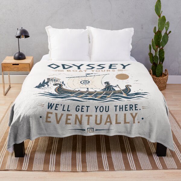 Item preview, ODYSSEY BOAT TOURS WE'LL GET YOU THERE. EVENTUALLY. designed and sold by ripgoatclothing.