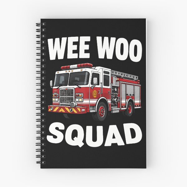 Item preview, Wee Woo Squad Firefighter Funny Design designed and sold by ripgoatclothing.