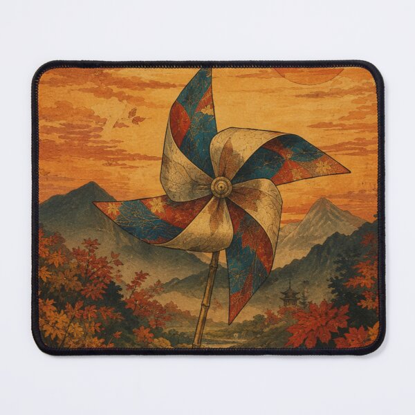 Item preview, Autumn Pinwheel Sunset designed and sold by Silent Japan Studio.