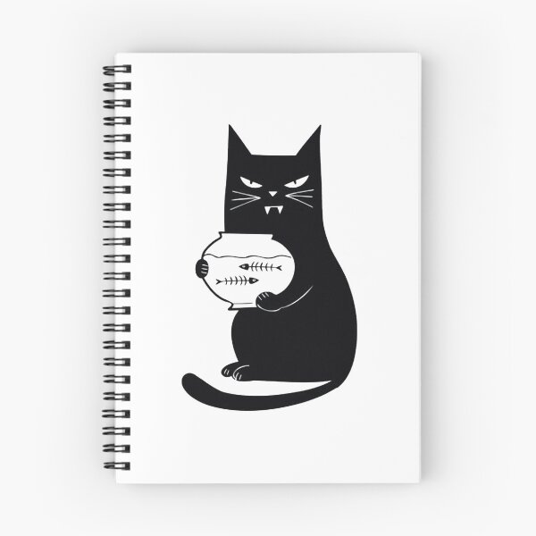 Item preview, Vampire Black Cat Sardine Aquarium Funny Spooky Kitten Graphic designed and sold by RhinoClothings.