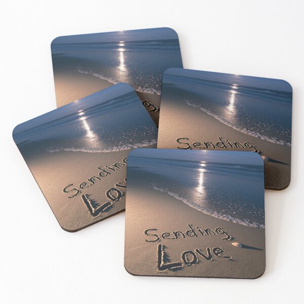Item preview, Sending Love Sand Inscription Under Full Moon designed and sold by chase-thewave.