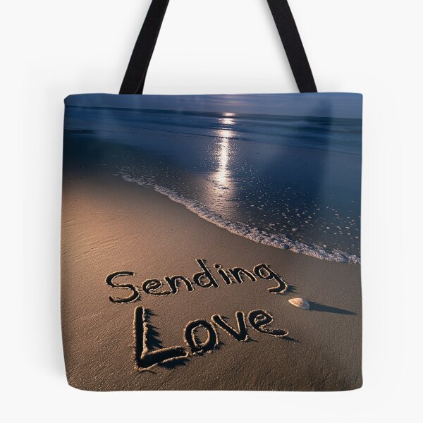 Item preview, Sending Love Sand Inscription Under Full Moon designed and sold by chase-thewave.
