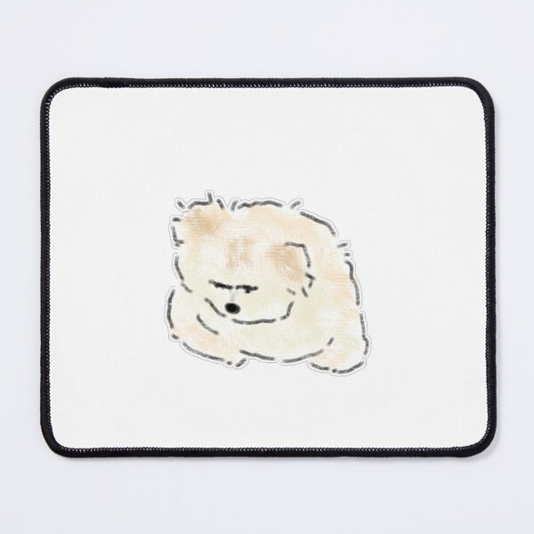 Item preview, Cute Sleeping Pomeranian Fluffy Dog Ball Art designed and sold by raun.draw.