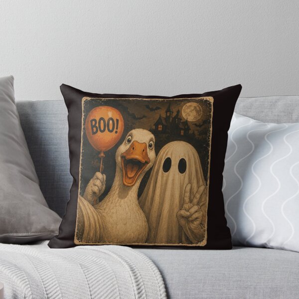 Item preview, Funny Boo Silly Goose Selfie Halloween designed and sold by ImeldaSparks.