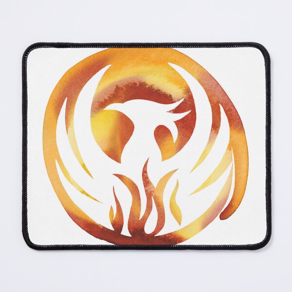 Item preview, Watercolor Phoenix of Empowerment designed and sold by Acadianpurls.