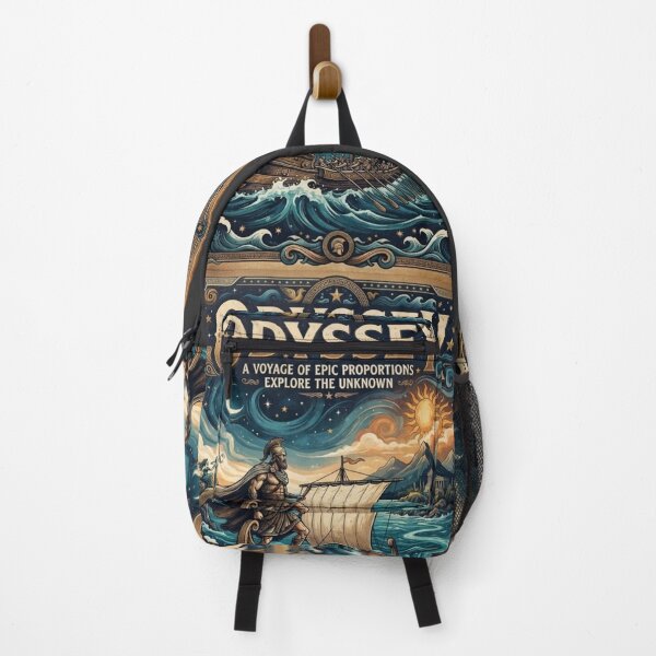 Item preview, The Odyssey Book Cover Art - Ancient Greek Mythology and Odysseus designed and sold by Artsformore.
