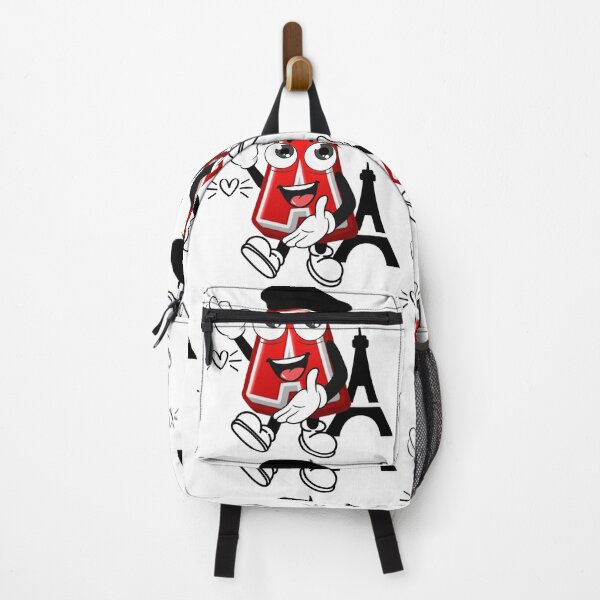 Item preview, Letter A in Paris - Cute Cartoon Travel Initial designed and sold by ImaginARTDesign.