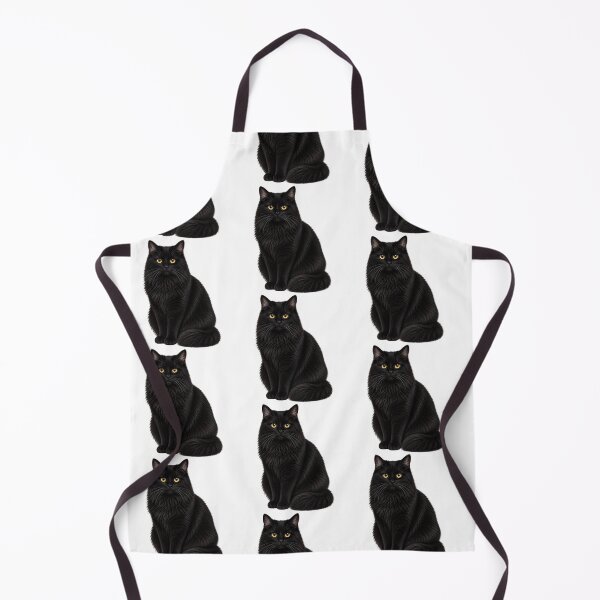 Item preview, Black Cat Yellow Eyes designed and sold by BackgroundND.