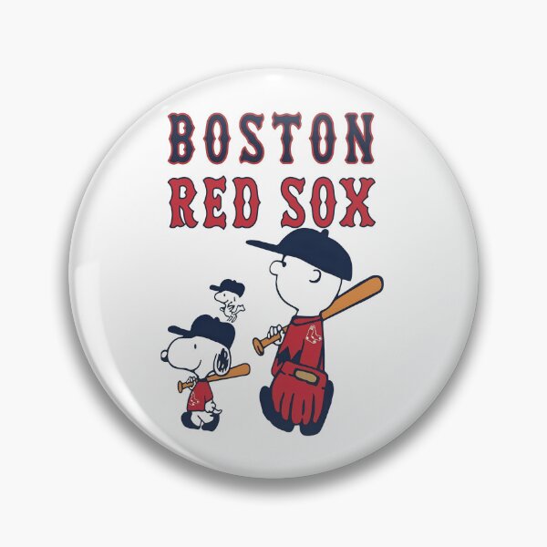 Item preview, Charlie Brown Snoopy Boston RedSox designed and sold by abrahimdiaz.