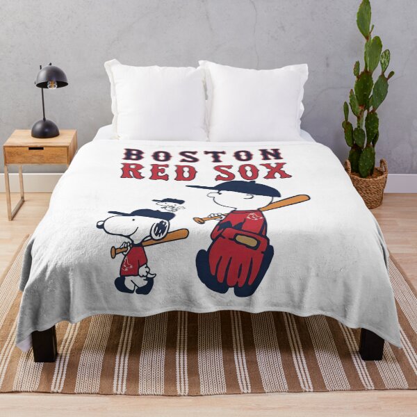 Item preview, Charlie Brown Snoopy Boston RedSox designed and sold by abrahimdiaz.