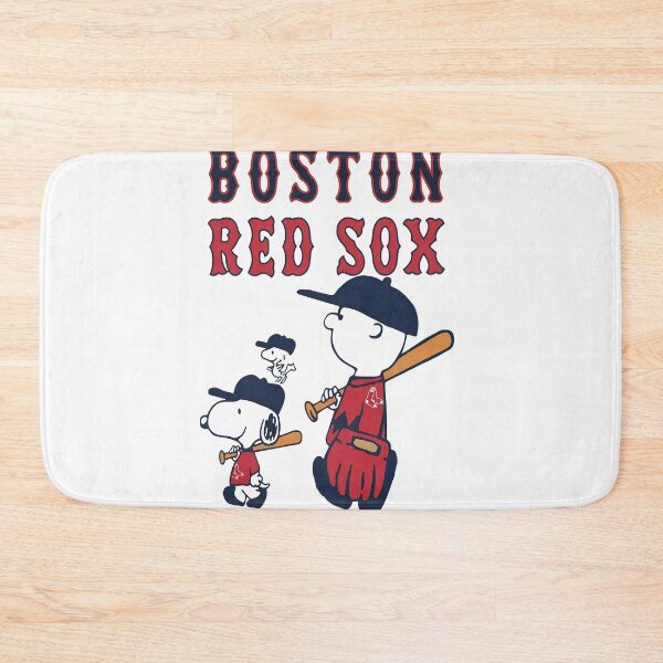 Item preview, Charlie Brown Snoopy Boston RedSox designed and sold by abrahimdiaz.