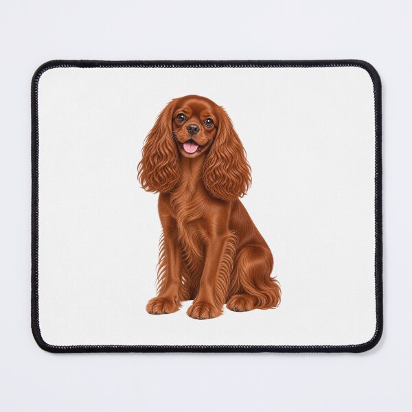 Item preview, English Toy Spaniel Ruby Dog designed and sold by BackgroundND.