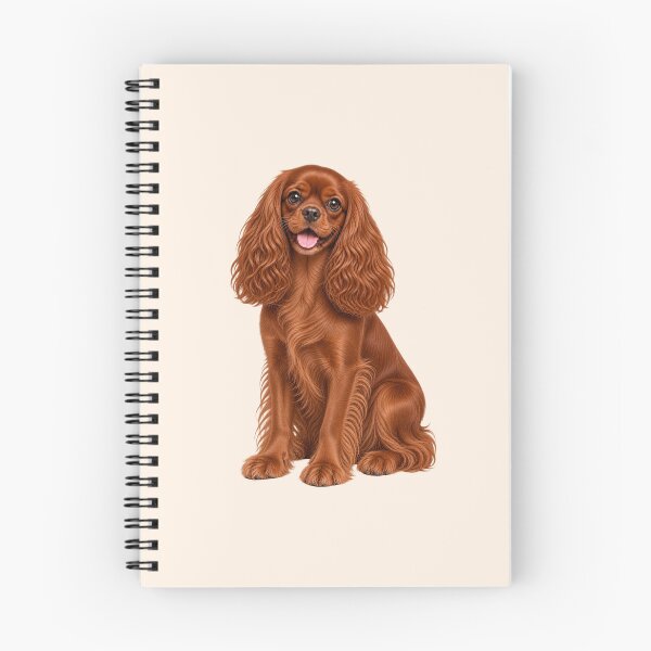 Item preview, English Toy Spaniel Ruby Dog designed and sold by BackgroundND.
