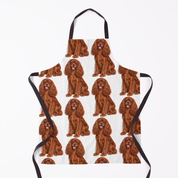 Item preview, English Toy Spaniel Ruby Dog designed and sold by BackgroundND.