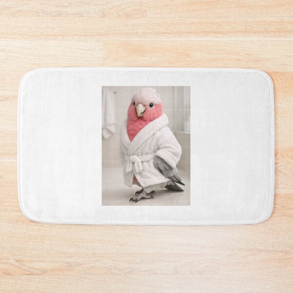 Item preview, Cozy Bathrobe Galah designed and sold by Sillytoe.