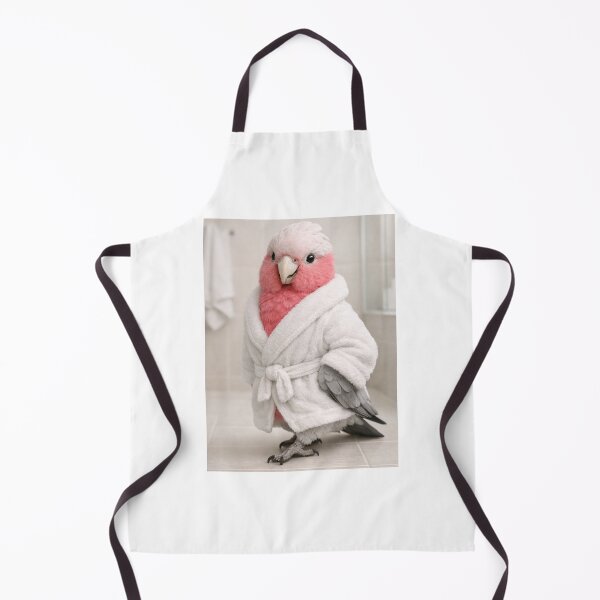 Item preview, Cozy Bathrobe Galah designed and sold by Sillytoe.