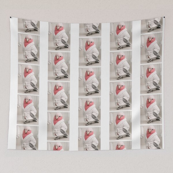 Item preview, Cozy Bathrobe Galah designed and sold by Sillytoe.