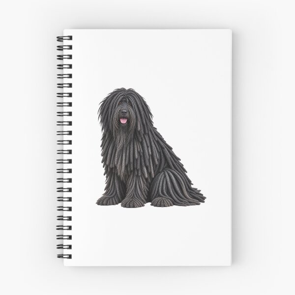 Item preview, Bergamasco Sheepdog Black designed and sold by BackgroundND.